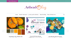 Desktop Screenshot of blog.artbeads.com